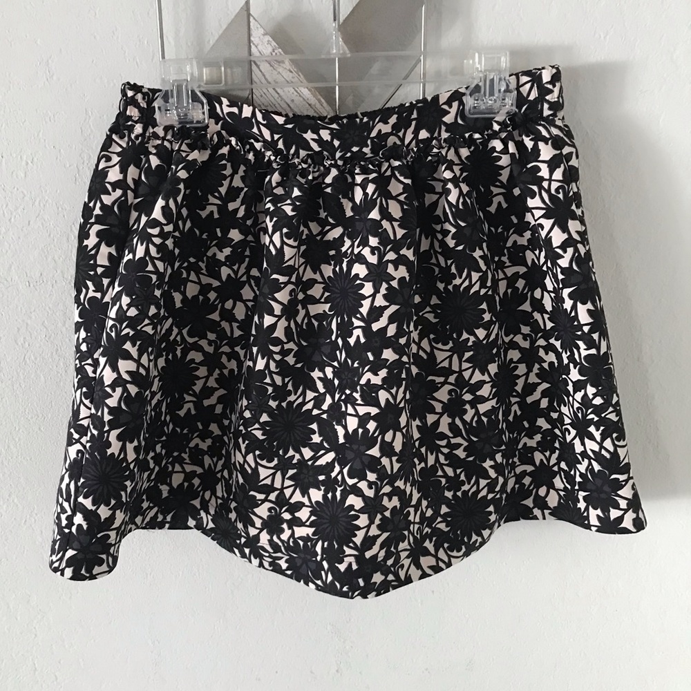 Frenchi floral pattern skirt